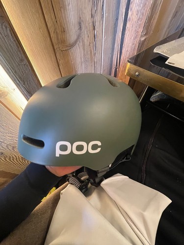 Casque ski poc - de, vert